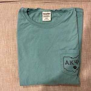 Comfort colors Ohio fraternity tshirt